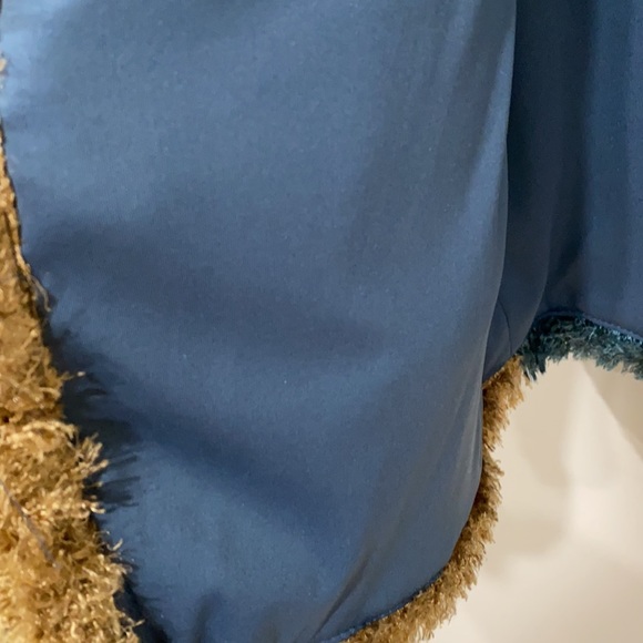 Pleasant Pheasant Faux Fur Color Block Vest - Picture 5 of 7